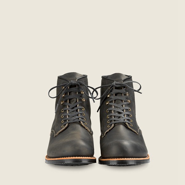 Bottes Red Wing Heritage - Blacksmith - 6-Inch Rough & Tough Cuir - Grise Foncé - Homme 347QMTWHE